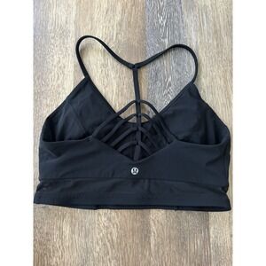 EUC  Lululemon Get Strappy Bra Black | SIZE 2